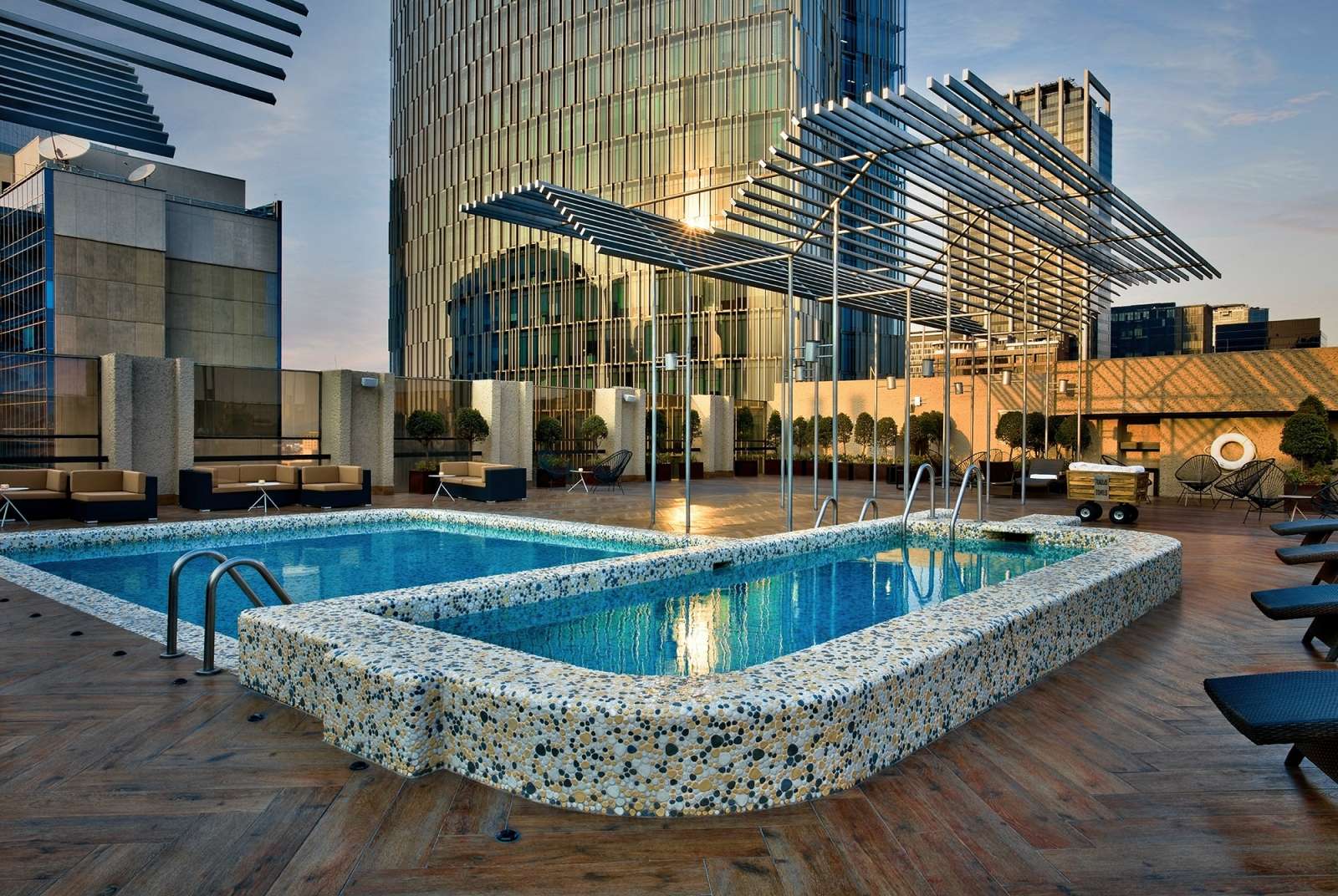 Pool at Galeria Plaza Reforma Hotel